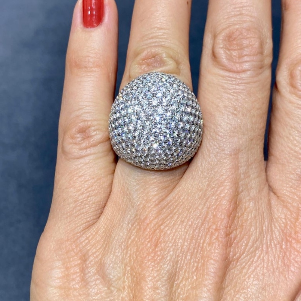 Swarovski Dome Cocktail Ring